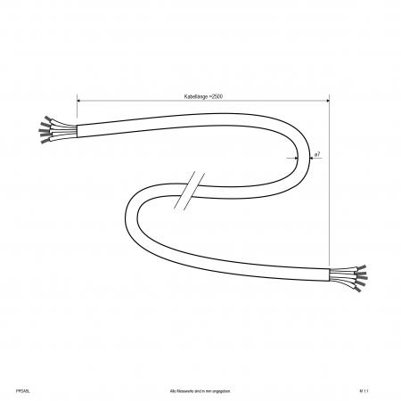 EVN DALI Kabel für OFFICIUM LINE PPDASL