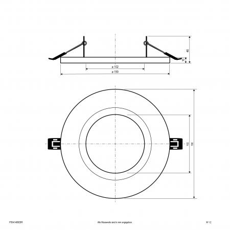 EVN Reduzierring für PERFORMA100 PS541409EBR