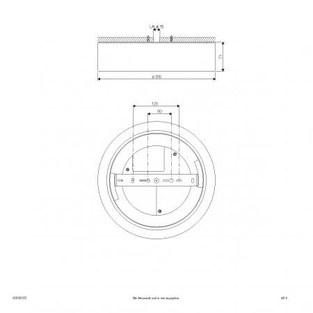 EVN LED Anbauleuchte mit einstellbarer Farbtemperatur R30180125