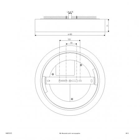 EVN LED Anbauleuchte mit einstellbarer Farbtemperatur R40250125