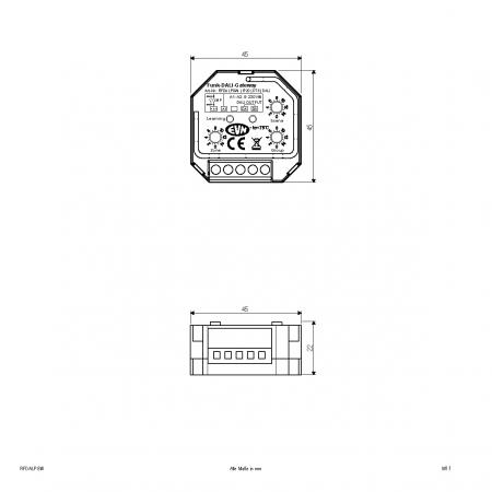 EVN DALI-Funk Gateway 868Mhz RFDALPGW