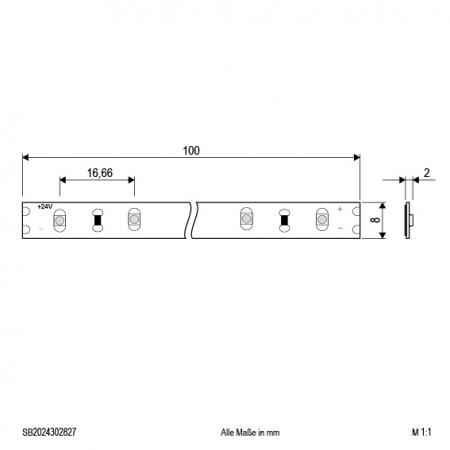 EVN Niedervolt LED-Strip, IP20, kürzbar SB2024302827