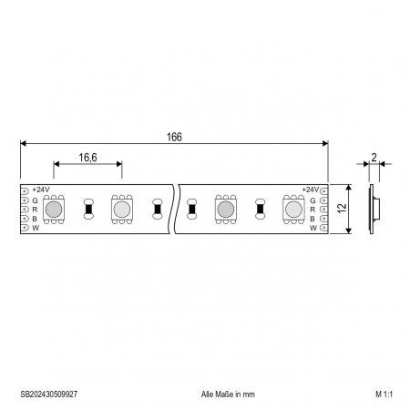 EVN Niedervolt LED-Strip, IP20, kürzbar SB202430509927