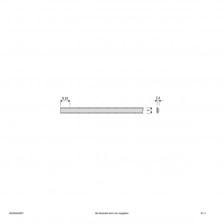 EVN Niedervolt COB LED-Strip, IP20, konfektionierbar SK20242400527