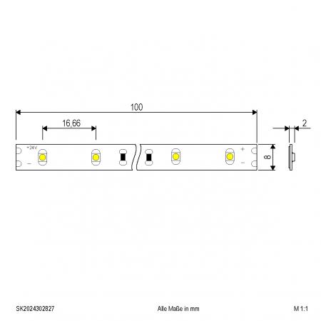 EVN Niedervolt LED-Strip, IP20, konfektionierbar SK2024302827
