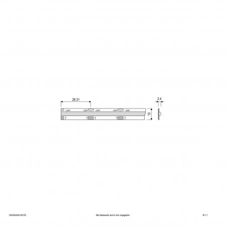 EVN Niedervolt LED-Strip, IP54, kürzbar SK2024304140125