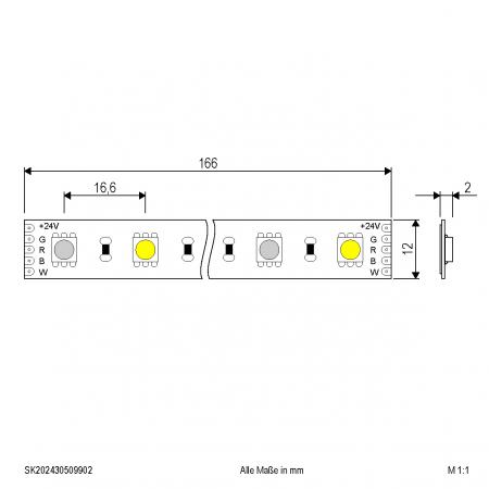 EVN Niedervolt LED-Strip, IP20, konfektionierbar SK202430509902