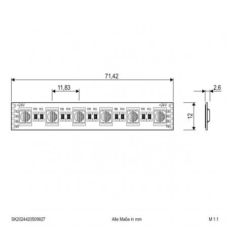 EVN Niedervolt LED-Strip, IP20, konfektionierbar SK2024420509927