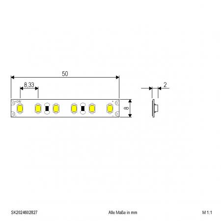 EVN Niedervolt LED-Strip, IP20, konfektionierbar SK2024602827