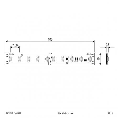 EVN Niedervolt LED-Strip, IP20, konfektionierbar SK20481302827