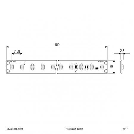 EVN Niedervolt LED-Strip, IP20, konfektionierbar SK2048652840