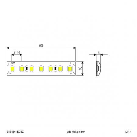 EVN Niedervolt LED-Strip, IP54, konfektionierbar SK54241402827