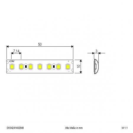 EVN Niedervolt LED-Strip, IP54, konfektionierbar SK54241402840