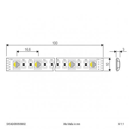 EVN Niedervolt LED-Strip, IP54, konfektionierbar SK5424150509902
