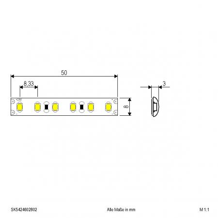 EVN Niedervolt LED-Strip, IP54, konfektionierbar SK5424602802