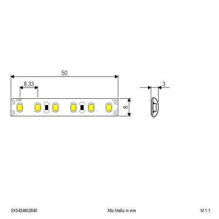 EVN Niedervolt LED-Strip, IP54, konfektionierbar SK5424602840