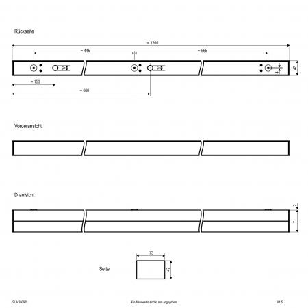 EVN LED-Wandleuchte, IP44 SL44380925