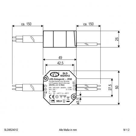 EVN 24V/DC LED-Netzgerät SLD6524012
