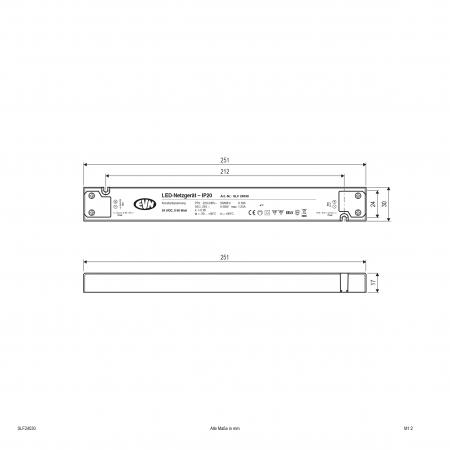 EVN 24V/DC LED-Netzgerät SLF24030