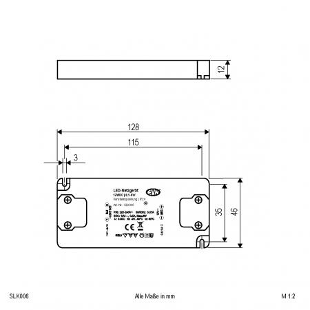 EVN 12V/DC LED-Netzgerät SLK006