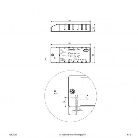 EVN 24V/DC LED-Netzgerät SLK24018