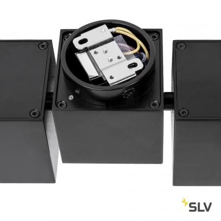 SLV 1002215 ALTRA DICE CW Indoor Wand- und Deckenaufbauleuchte double QPAR51 schwarz