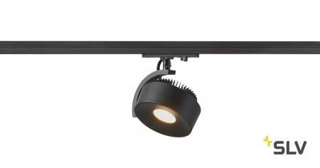 SLV 1002854 1~ KALU13W  TRACK  LED 1 Ph. System Leuchte schwarz 3000K inklusive 1 Ph.-Adapter