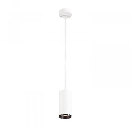 SLV 1004263 NUMINOS PD PHASE M Indoor LED Pendelleuchte weiß/schwarz 4000K 36°