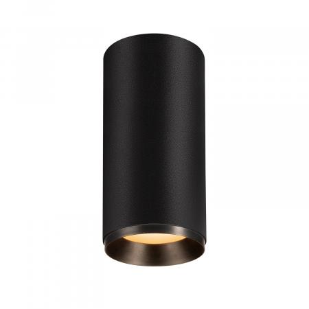 SLV 1004315 NUMINOS CL PHASE L Indoor LED Deckenaufbauleuchte schwarz/schwarz 2700K 36°