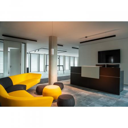 SLV 1004352 NUMINOS PD PHASE L Indoor LED Pendelleuchte weiß/schwarz 3000K 60°