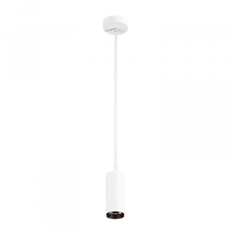 SLV 1004455 NUMINOS PD DALI S Indoor LED Pendelleuchte weiß/schwarz 4000K 36°