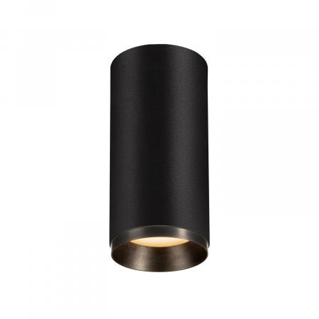 SLV 1004514 NUMINOS CL DALI M Indoor LED Deckenaufbauleuchte schwarz/schwarz 3000K 24°