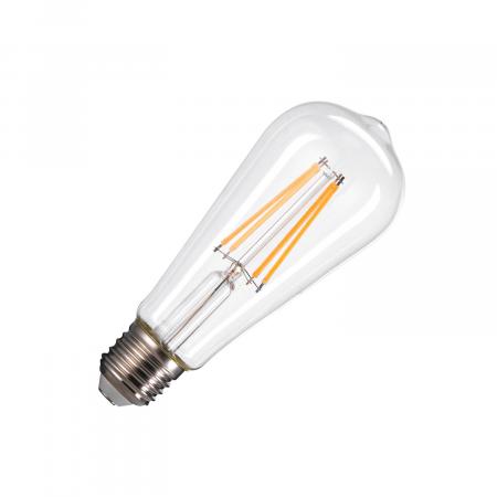SLV 1005268 ST58 E27 LED Filament Lampe Kolbenform 75W warmweiß