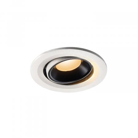 SLV 1005328 NUMINOS MOVE S Deckeneinbauleuchte weiß / schwarz 2700K 20°