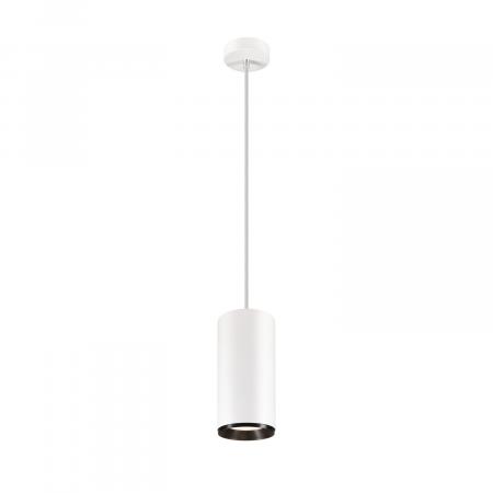 SLV 1005722 NUMINOS XL PHASE Pendelleuchte weiß / schwarz 36W 4000K 60°