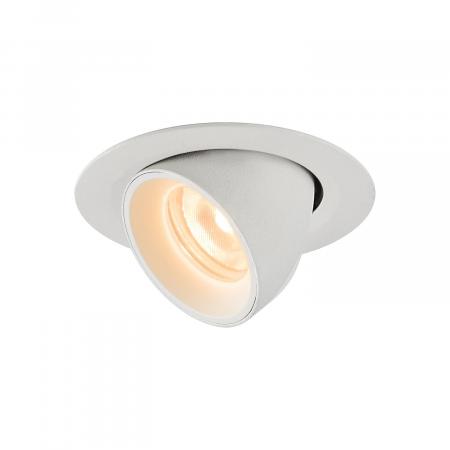 SLV 1005826 NUMINOS GIMBLE XS Deckeneinbauleuchte weiß 2700K 40°