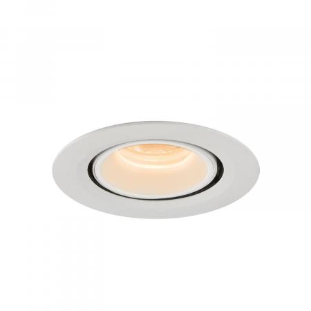 SLV 1005826 NUMINOS GIMBLE XS Deckeneinbauleuchte weiß 2700K 40°