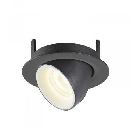 SLV 1005853 NUMINOS GIMBLE XS Deckeneinbauleuchte schwarz / weiß 4000K 40°
