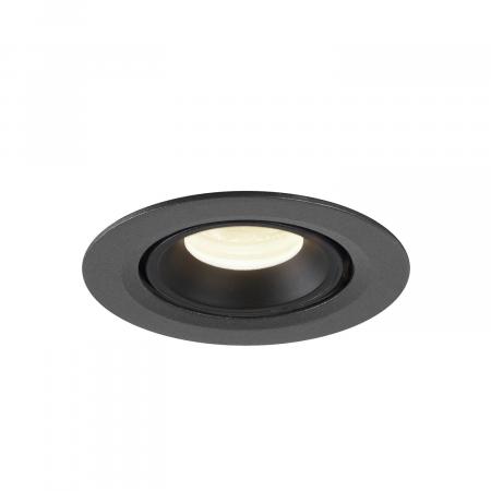 SLV 1005855 NUMINOS GIMBLE XS Deckeneinbauleuchte schwarz neutralweißes Licht