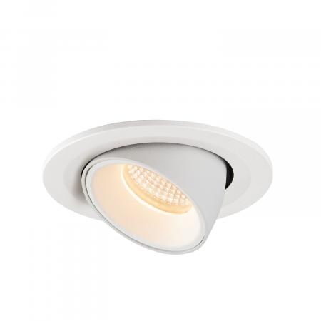 SLV 1005880 NUMINOS GIMBLE S Deckeneinbauleuchte weiß 2700K 40°