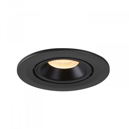 SLV 1005885 NUMINOS GIMBLE S Deckeneinbauleuchte schwarz 3000K 20°