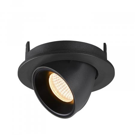 SLV 1005885 NUMINOS GIMBLE S Deckeneinbauleuchte schwarz 3000K 20°