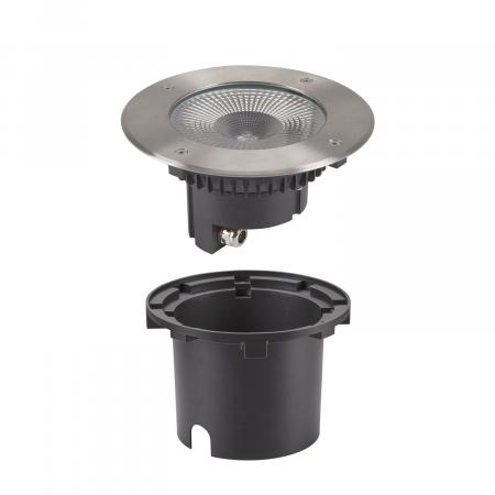 SLV 1006104 ROCCI 200 Runde Bodeneinbauleuchte schwarz