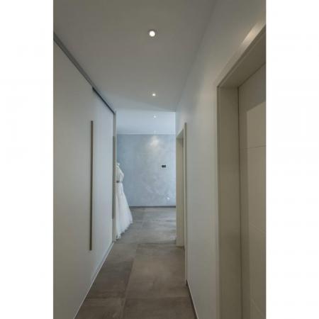 SLV 1007399 NEW TRIA 68 Deckeneinbauleuchte dimmbar 3000K warmweißes Licht, 60°, IP 20, in weiß CRI90 ⌀68mm Einbautiefe 40mm