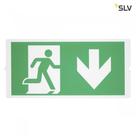 SLV 240009 P-LIGHT Emergency, standardsigns for areal light, green