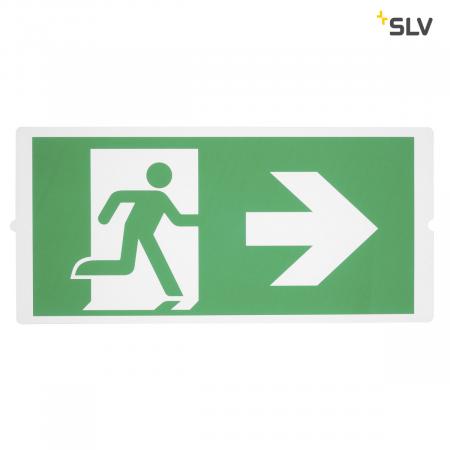 SLV 240009 P-LIGHT Emergency, standardsigns for areal light, green