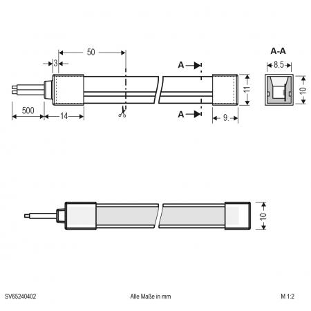 EVN Neon-Flex LED-Strip, IP65, konfektionierbar SV65240402
