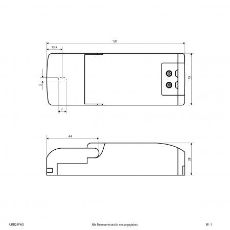 EVN 600mA LED-Netzgerät URR24PNG