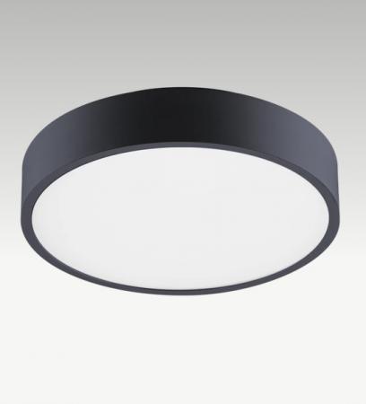 EVN UUD300925 DROP PRO LED Deckenanbauleuchte DALI-2 dimmbar 30W 3000K/4000K schwarz 300 mm