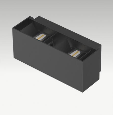 EVN WA54181502 WA5 LED Wandleuchte 1150 lm anthrazit IP54 schwenkbare Reflektoren 3000K